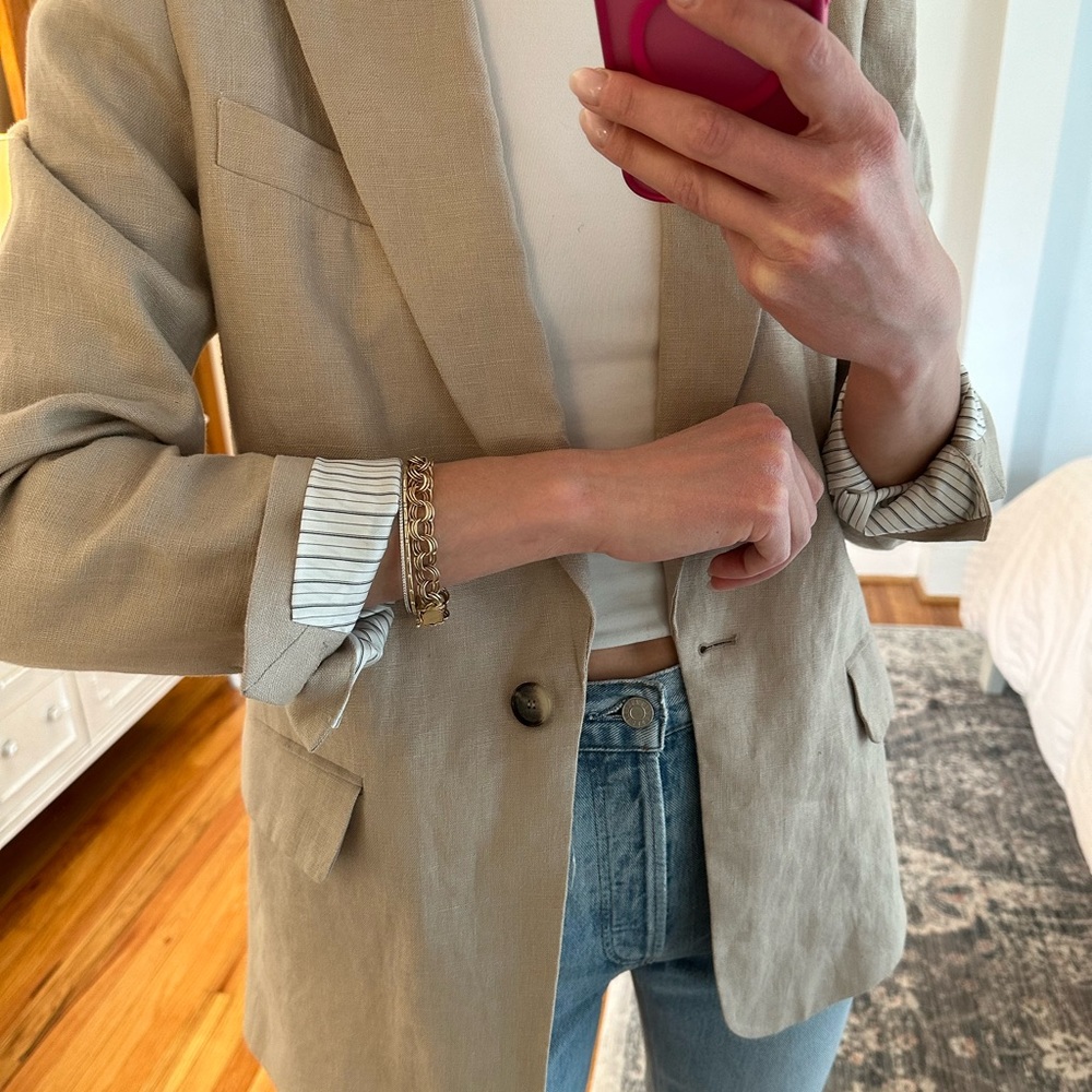 Women's Tan Blazer